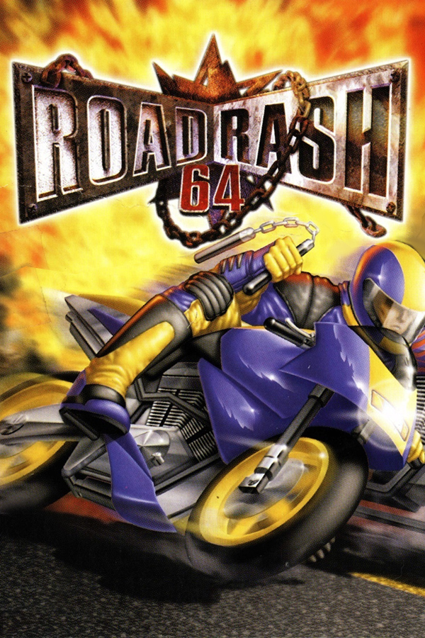 Road Rash 64 cover