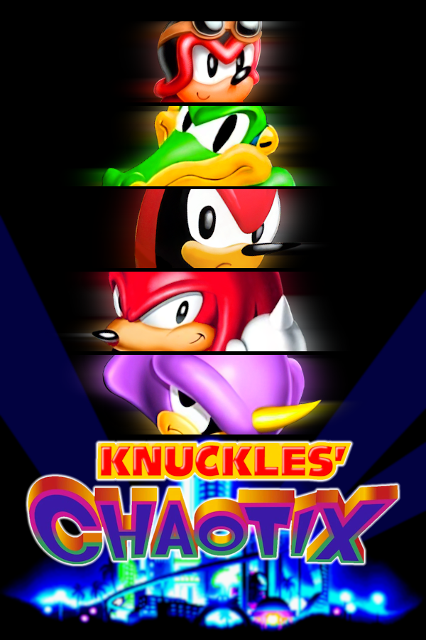 Knuckles' Chaotix cover